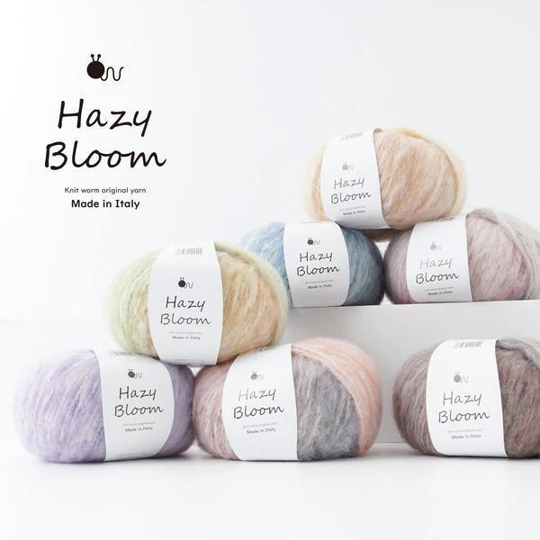 Hara Wool - Knitworm Hazy Bloom ヘイジーブルーム 超極太 