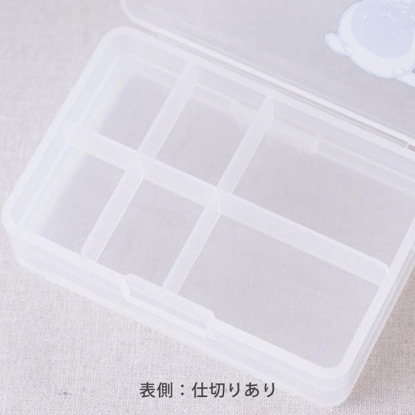 Itohenlab. - ひつじのクリアマルチケース 透明雙層收納盒 