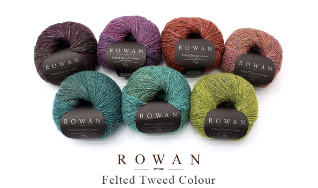 Rowan - 花英倫風毛線 Felted Tweed Colour 