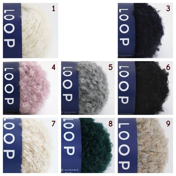 DARUMA - 綠波毛線 LOOP 