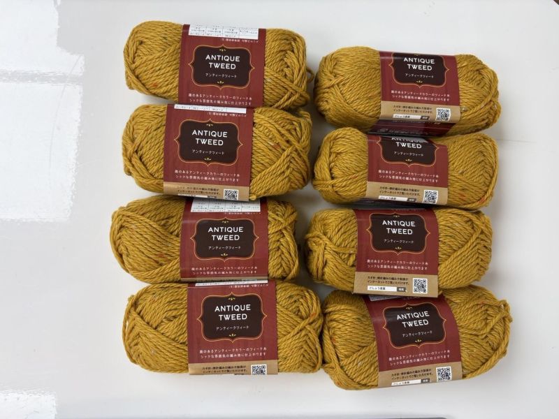 8顆福袋特賣！ANTIQUE TWEED - 芥末黃 