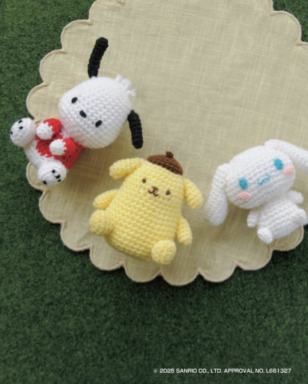 Hamanaka x Sanrio 三麗鷗 帕恰狗鉤針材料包 