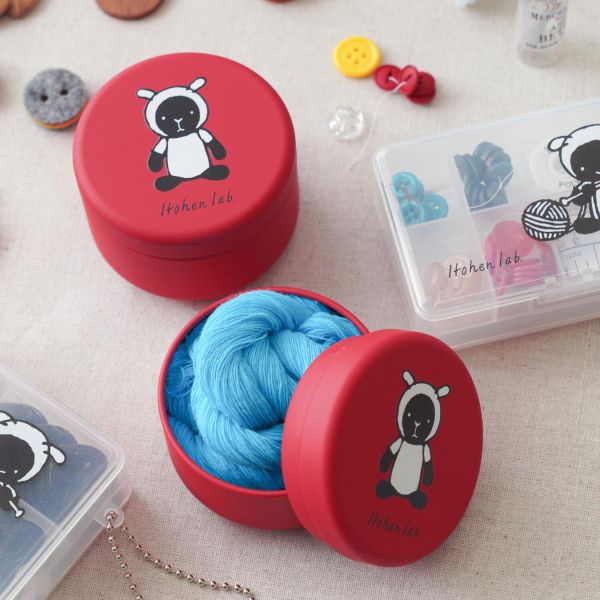 Itohenlab. - 羊造型迷你收納鐵盒 ひつじのぷち缶 