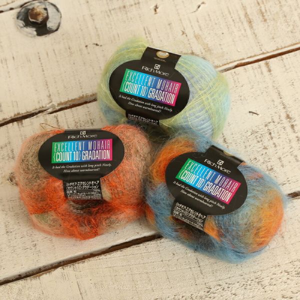 Rich More - Excellent Mohair Count 10 Gradation (エクセレントモヘア カウント10 グラデーション) 