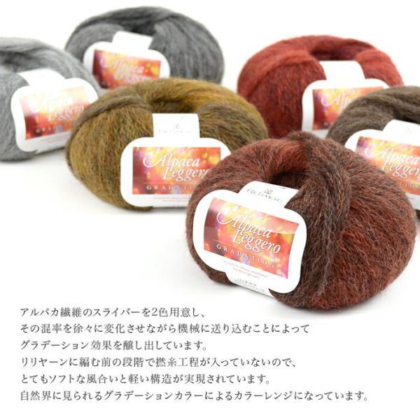 Rich More - Alpaca Leggero Gradation (アルパカレジェーロ＜グラデーション) 