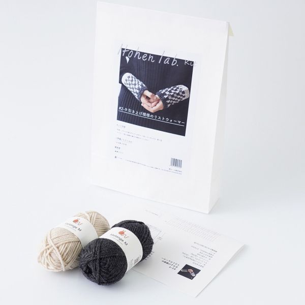 日本Hará Wool 材料包 - 29超特別的鉤針New圖騰手套 