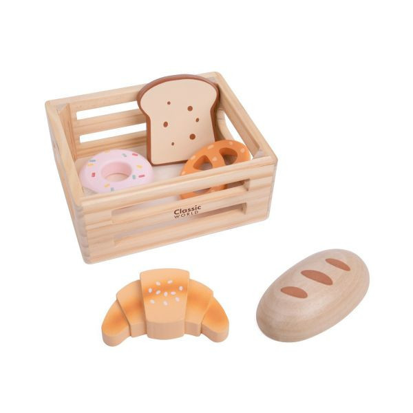 【贈品】香氣滿溢麵包籃 Bread Basket｜扮家家酒玩具．適合18個月以上【德國Classic World客來喜經典木玩】 classic world,德國木玩具,德國,客來喜,德國客來喜,德國classicworld,classicworld,classicworld台灣代理,classicworld獨家代理,德國設計玩具,玩具,木玩,經典木玩,木製玩具,木質玩具,兒童玩具,寶寶玩具,益智,益智玩具,安全玩具,無甲醛,零甲醛,無毒,環保漆,手眼協調,視覺發展玩具,智能發展玩具,視覺專注,抓握力,感官認知,角色扮演,牙