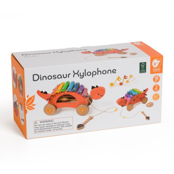 小小音樂家❤恐龍樂章木琴 Dinosaur Xylophone｜玩具樂器．適合18個月以上【德國Classic World客來喜經典木玩】 classic world,德國木玩具,德國玩具,客來喜,德國客來喜,德國classicworld,classicworld,classicworld台灣代理,classicworld獨家代理,德國設計玩具,玩具,木玩,經典木玩,木製玩具,木質玩具,兒童玩具,寶寶玩具,益智,益智玩具,安全玩具,無甲醛,零甲醛,無毒,環保漆,手眼協調,視覺發展玩具,智能發展玩具,視覺專注,抓握力,音樂玩具,樂器,木