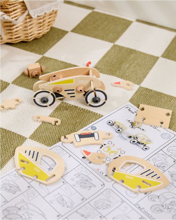 百變探險車 Flexi Space Vehicles｜3合1組裝DIY積木［全系列3款］．適合6歲以上【德國Classic world客來喜經典木玩】 classic world,德國木玩具,德國,客來喜,德國客來喜,德國classicworld,classicworld,classicworld台灣代理,classicworld獨家代理,德國設計玩具,玩具,木玩,經典木玩,木製玩具,木質玩具,兒童玩具,寶寶玩具,益智,益智玩具,安全玩具,無甲醛,零甲醛,無毒,環保漆,手眼協調,視覺發展玩具,智能發展玩具,視覺專注,抓握力,感官認知,交通工具玩具