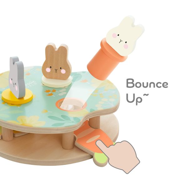 蹦蹦兔樂園 Bunny Bounce Game｜手眼協調 形狀對應．適合12個月以上【德國Classic World客來喜經典木玩】 classic world,德國木玩具,德國,客來喜,德國客來喜,德國classicworld,classicworld,classicworld台灣代理,classicworld獨家代理,德國設計玩具,玩具,木玩,經典木玩,木製玩具,木質玩具,兒童玩具,寶寶玩具,益智,益智玩具,安全玩具,無甲醛,零甲醛,無毒,環保漆,手眼協調,視覺發展玩具,智能發展玩具,視覺專注,想像力,創造力,語言表達,磁性