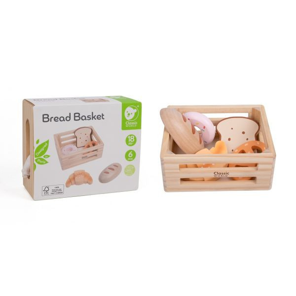 【贈品】香氣滿溢麵包籃 Bread Basket｜扮家家酒玩具．適合18個月以上【德國Classic World客來喜經典木玩】 classic world,德國木玩具,德國,客來喜,德國客來喜,德國classicworld,classicworld,classicworld台灣代理,classicworld獨家代理,德國設計玩具,玩具,木玩,經典木玩,木製玩具,木質玩具,兒童玩具,寶寶玩具,益智,益智玩具,安全玩具,無甲醛,零甲醛,無毒,環保漆,手眼協調,視覺發展玩具,智能發展玩具,視覺專注,抓握力,感官認知,角色扮演,牙
