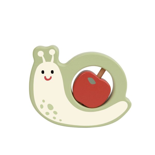 周歲送禮推薦｜蝸牛蘋果轉轉樂 Snail Grasping｜寶寶隨身實用玩具．適合0個月以上【德國Classic World客來喜經典木玩】 classic world,德國木玩具,德國,客來喜,德國客來喜,德國classicworld,classicworld,classicworld台灣代理,classicworld獨家代理,德國設計玩具,玩具,木玩,經典木玩,木製玩具,木質玩具,兒童玩具,寶寶玩具,益智,益智玩具,安全玩具,無甲醛,零甲醛,無毒,環保漆,手眼協調,視覺發展玩具,智能發展玩具,視覺專注,抓握力,邏輯力,專注力,拼圖,