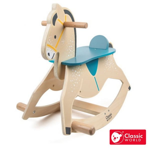 周歲送禮推薦｜活力搖搖馬 Rocking Horse｜DIY組裝超好清潔．適合12個月以上【德國Classic World客來喜經典木玩】 classic world,德國木玩具,德國,客來喜,德國客來喜,德國classicworld,classicworld,classicworld台灣代理,classicworld獨家代理,德國設計玩具,玩具,木玩,經典木玩,木製玩具,木質玩具,兒童玩具,寶寶玩具,益智,益智玩具,安全玩具,無甲醛,零甲醛,無毒,環保漆,手眼協調,視覺發展玩具,智能發展玩具,語言表達,平衡協調,搖搖馬,原木搖搖馬,