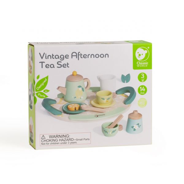 經典下午茶系列❤英倫午茶組 Vintage Afternoon Tea Set｜廚房扮家家酒．適合3歲以上【德國Classic World客來喜經典木玩】 classic world,德國木玩具,客來喜,德國客來喜,德國classicworld,classicworld,classicworld台灣代理,classicworld獨家代理,德國設計玩具,玩具,木玩,經典木玩,木製玩具,木質玩具,兒童玩具,寶寶玩具,益智,益智玩具,安全玩具,無甲醛,零甲醛,無毒,環保漆,手眼協調,視覺發展玩具,智能發展玩具,空間認知,想像力,語言表達,角色扮演玩具,家家