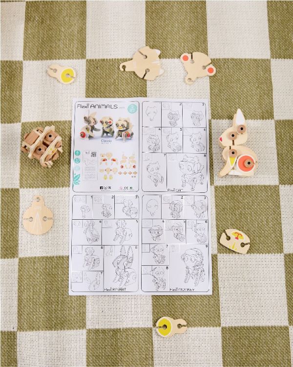 百變小動物 Flexi Animals｜3合1組裝DIY積木［全系列3款］．適合6歲以上【德國Classic world客來喜經典木玩】 classic world,德國木玩具,德國,客來喜,德國客來喜,德國classicworld,classicworld,classicworld台灣代理,classicworld獨家代理,德國設計玩具,玩具,木玩,經典木玩,木製玩具,木質玩具,兒童玩具,寶寶玩具,益智,益智玩具,安全玩具,無甲醛,零甲醛,無毒,環保漆,手眼協調,視覺發展玩具,智能發展玩具,視覺專注,抓握力,感官認知,交通工具玩具