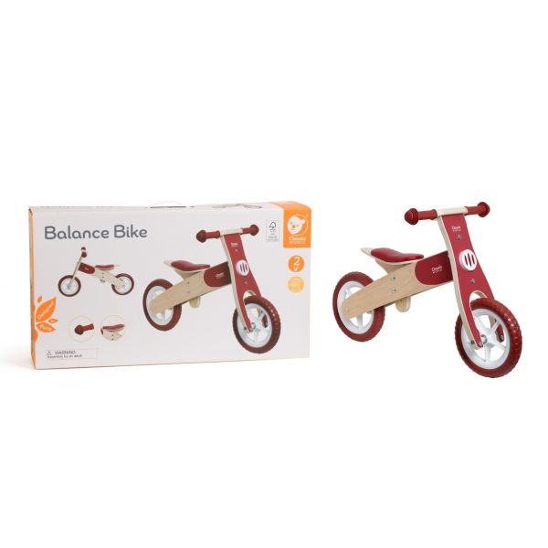 兒童平衡滑步車．經典紅 Balance Bike｜椅座高度可調整．適合2歲以上【德國Classic World客來喜經典木玩】 classic world,德國木玩具,德國,客來喜,德國客來喜,德國classicworld,classicworld,classicworld台灣代理,classicworld獨家代理,德國設計玩具,玩具,木玩,經典木玩,木製玩具,木質玩具,兒童玩具,寶寶玩具,益智,益智玩具,安全玩具,無甲醛,零甲醛,無毒,環保漆,手眼協調,視覺發展玩具,智能發展玩具,視覺專注,抓握力,交通工具,創意力,想像