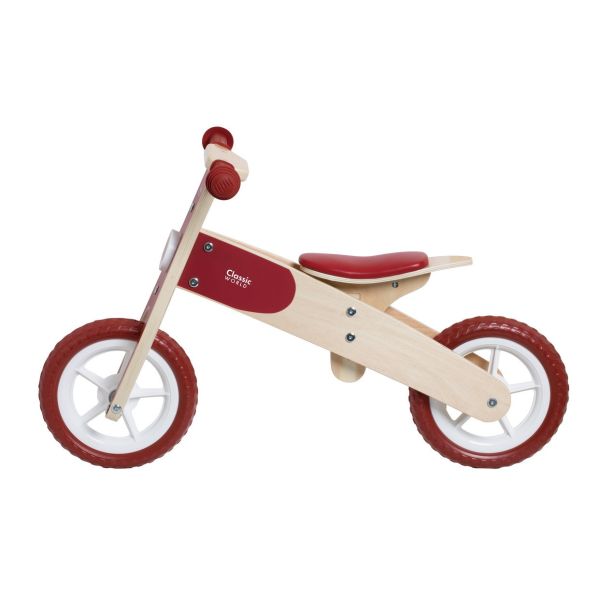 兒童平衡滑步車．經典紅 Balance Bike｜椅座高度可調整．適合2歲以上【德國Classic World客來喜經典木玩】 classic world,德國木玩具,德國,客來喜,德國客來喜,德國classicworld,classicworld,classicworld台灣代理,classicworld獨家代理,德國設計玩具,玩具,木玩,經典木玩,木製玩具,木質玩具,兒童玩具,寶寶玩具,益智,益智玩具,安全玩具,無甲醛,零甲醛,無毒,環保漆,手眼協調,視覺發展玩具,智能發展玩具,視覺專注,抓握力,交通工具,創意力,想像