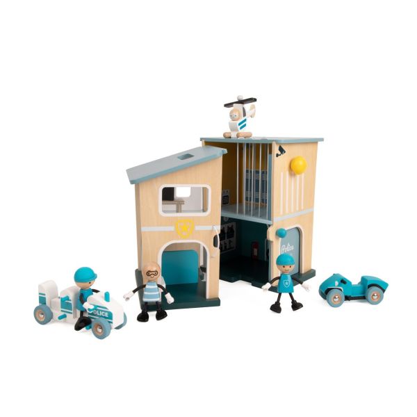 木製小屋｜警察行動基地 Police Station｜職業扮家家酒 兒童生日禮物推薦．適合3歲以上【德國Classic world客來喜經典木玩】 classic world,德國木玩具,德國,客來喜,德國客來喜,德國classicworld,classicworld,classicworld台灣代理,classicworld獨家代理,德國設計玩具,玩具,木玩,經典木玩,木製玩具,木質玩具,兒童玩具,寶寶玩具,益智,益智玩具,安全玩具,無甲醛,零甲醛,無毒,環保漆,手眼協調,視覺發展玩具,智能發展玩具,視覺專注,抓握力,感官認知,角色扮演,牙