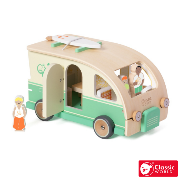 木樂露營冒險車 Camper Van｜動手組裝 交通造型積木車．適合18個月以上【德國Classic World客來喜經典木玩】 classic world,德國木玩具,德國,客來喜,德國客來喜,德國classicworld,classicworld,classicworld台灣代理,classicworld獨家代理,德國設計玩具,玩具,木玩,經典木玩,木製玩具,木質玩具,兒童玩具,寶寶玩具,益智,益智玩具,安全玩具,無甲醛,零甲醛,無毒,環保漆,手眼協調,視覺發展玩具,智能發展玩具,視覺專注力,手眼協調,邏輯思維,想像力,