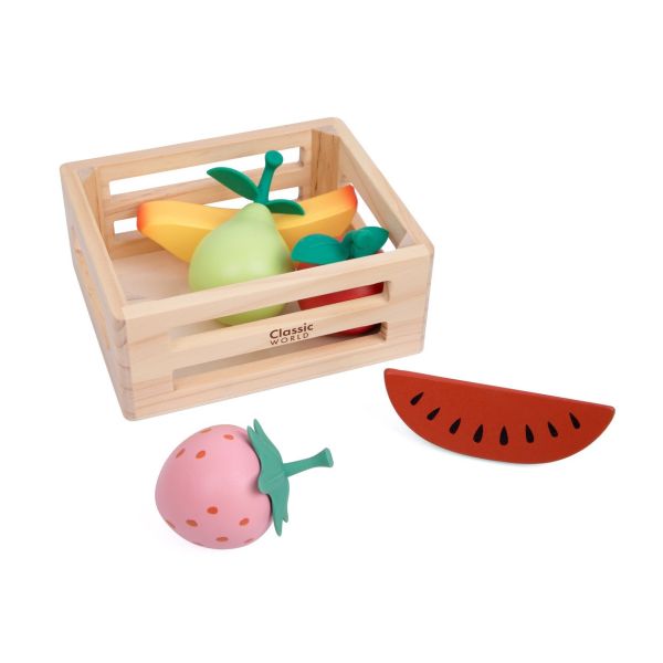 清新果香水果籃 Fruit Basket｜扮家家酒玩具．適合18個月以上【德國Classic World客來喜經典木玩】 classic world,德國木玩具,德國,客來喜,德國客來喜,德國classicworld,classicworld,classicworld台灣代理,classicworld獨家代理,德國設計玩具,玩具,木玩,經典木玩,木製玩具,木質玩具,兒童玩具,寶寶玩具,益智,益智玩具,安全玩具,無甲醛,零甲醛,無毒,環保漆,手眼協調,視覺發展玩具,智能發展玩具,視覺專注,抓握力,感官認知,角色扮演,牙