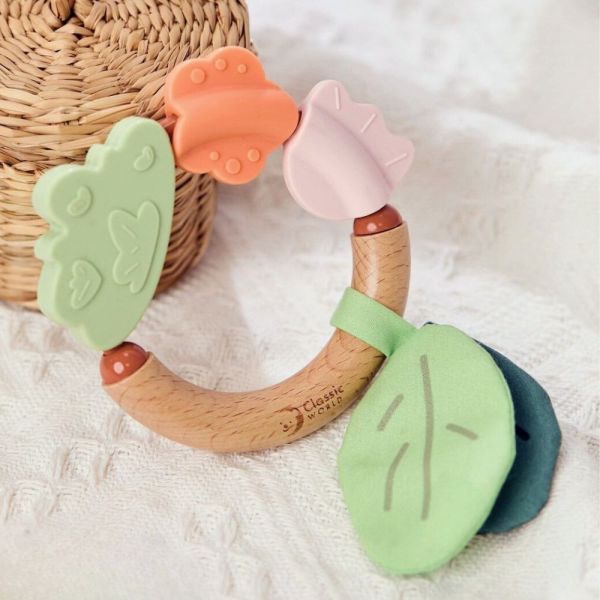 【周歲禮物】森林漫步多感官手握固齒器 Grass Teether｜寶寶隨身實用玩具．適合0個月以上【德國Classic World客來喜經典木玩】 classic world,德國木玩具,德國,客來喜,德國客來喜,德國classicworld,classicworld,classicworld台灣代理,classicworld獨家代理,德國設計玩具,玩具,木玩,經典木玩,木製玩具,木質玩具,兒童玩具,寶寶玩具,益智,益智玩具,安全玩具,無甲醛,零甲醛,無毒,環保漆,手眼協調,視覺發展玩具,智能發展玩具,視覺專注,抓握力,邏輯力,專注力,拼圖,