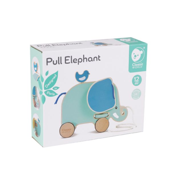 學步陪伴玩具｜大象手拉車 Pull Elephant｜寶寶的第一台手拉車．適合12個月以上【德國Classic World客來喜經典木玩】 classic world,德國木玩具,德國,客來喜,德國客來喜,德國classicworld,classicworld,classicworld台灣代理,classicworld獨家代理,德國設計玩具,玩具,木玩,經典木玩,木製玩具,木質玩具,兒童玩具,寶寶玩具,益智,益智玩具,安全玩具,無甲醛,零甲醛,無毒,環保漆,手眼協調,視覺發展玩具,智能發展玩具,視覺專注,抓握力,感官認知,角色扮演,化