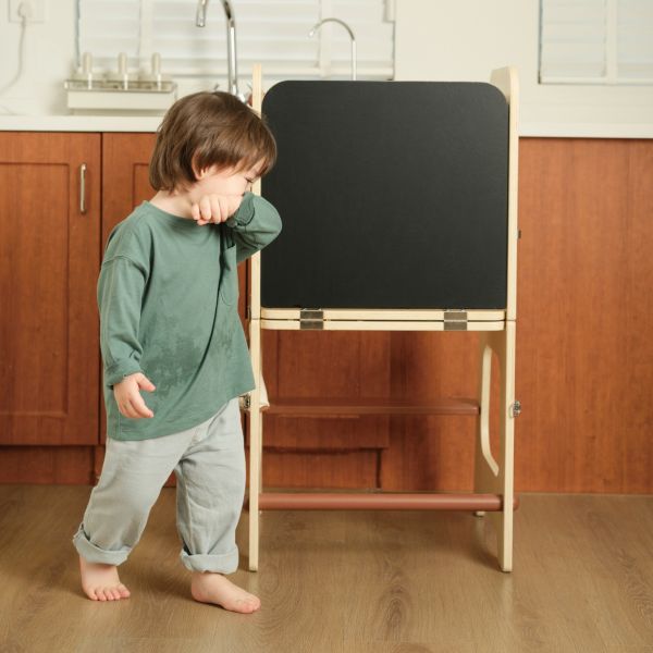 巧變多功能學習桌椅塔 Convertible Helper Tower-Table｜兒童家具．適合3歲以上【德國Classic World客來喜經典木玩】 classic world,德國木玩具,德國,客來喜,德國客來喜,德國classicworld,classicworld,classicworld台灣代理,classicworld獨家代理,德國設計玩具,玩具,木玩,經典木玩,木製玩具,木質玩具,兒童玩具,寶寶玩具,益智,益智玩具,安全玩具,無甲醛,零甲醛,無毒,環保漆,手眼協調,視覺發展玩具,智能發展玩具,視覺專注,抓握力,感官認知,交通工具玩具