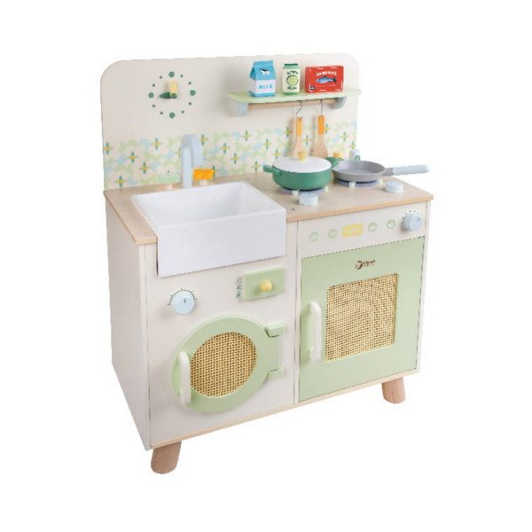 木頭廚房｜綠野秘境廚房組 Natural Kitchen｜孩子最愛玩具廚房．適合3歲以上【德國Classic World客來喜經典木玩】 Classic world,德國木玩具,客來喜,德國客來喜,德國classicworld,classicworld,classicworld台灣代理,classicworld獨家代理,德國設計玩具,玩具,木玩,經典木玩,木製玩具,木質玩具,兒童玩具,寶寶玩具,益智,益智玩具,安全玩具,無甲醛,零甲醛,無毒,環保漆,手眼協調,視覺發展玩具,智能發展玩具,視覺專注,隨身玩具,收納玩具,角色扮演玩具,家