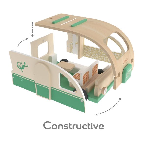 木樂露營冒險車 Camper Van｜動手組裝 交通造型積木車．適合18個月以上【德國Classic World客來喜經典木玩】 classic world,德國木玩具,德國,客來喜,德國客來喜,德國classicworld,classicworld,classicworld台灣代理,classicworld獨家代理,德國設計玩具,玩具,木玩,經典木玩,木製玩具,木質玩具,兒童玩具,寶寶玩具,益智,益智玩具,安全玩具,無甲醛,零甲醛,無毒,環保漆,手眼協調,視覺發展玩具,智能發展玩具,視覺專注力,手眼協調,邏輯思維,想像力,