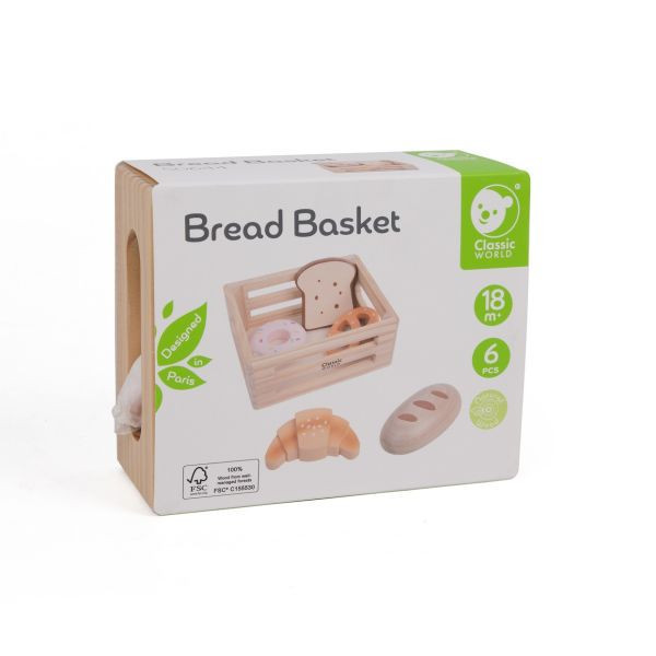 【贈品】香氣滿溢麵包籃 Bread Basket｜扮家家酒玩具．適合18個月以上【德國Classic World客來喜經典木玩】 classic world,德國木玩具,德國,客來喜,德國客來喜,德國classicworld,classicworld,classicworld台灣代理,classicworld獨家代理,德國設計玩具,玩具,木玩,經典木玩,木製玩具,木質玩具,兒童玩具,寶寶玩具,益智,益智玩具,安全玩具,無甲醛,零甲醛,無毒,環保漆,手眼協調,視覺發展玩具,智能發展玩具,視覺專注,抓握力,感官認知,角色扮演,牙