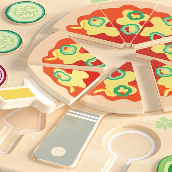 披薩派對拼拼樂 Pizza Puzzle｜形狀配對 早教益智玩具．適合2歲以上【德國Classic World客來喜經典木玩】 classic world,德國木玩具,德國,客來喜,德國客來喜,德國classicworld,classicworld,classicworld台灣代理,classicworld獨家代理,德國設計玩具,玩具,木玩,經典木玩,木製玩具,木質玩具,兒童玩具,寶寶玩具,益智,益智玩具,安全玩具,無甲醛,零甲醛,無毒,環保漆,手眼協調,視覺發展玩具,智能發展玩具,視覺專注,抓握力,感官認知,趣味遊戲,積