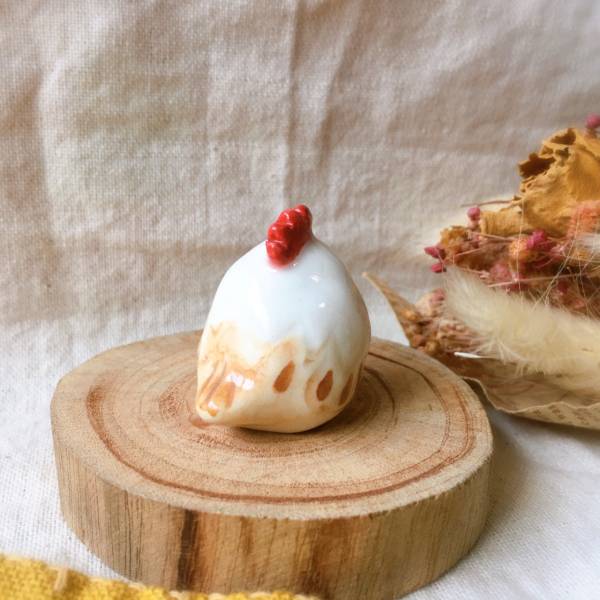 手作瓷偶 雞 精油項鍊,香氛,陶藝,手作,王榕,手作耳環,客製化,寵物客製
