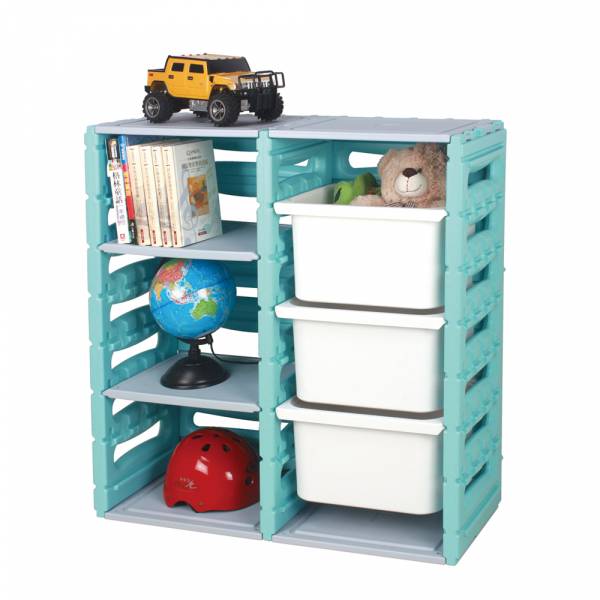 FU-21 2 CABINETS W/3 BIG DRAWERS & 2 SHELVES 2 CABINETS W/3 BIG DRAWERS & 2 SHELVES