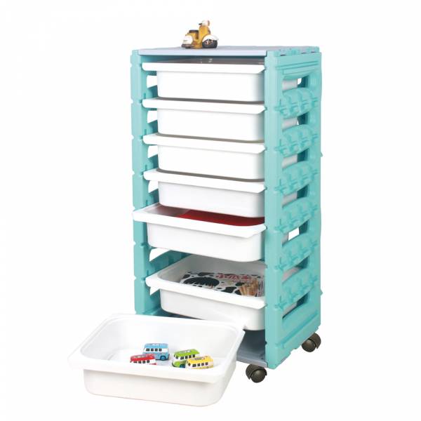 FU-07 1 CABINET W/7 SMALL DRAWERS & CASTORS 1 CABINET W/7 SMALL DRAWERS & CASTORS