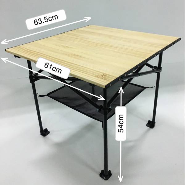 T2實木折疊收納桌(淺木色) 實木桌 原木桌 露營桌 野餐桌 戶外露營 折疊收納 高低可調
