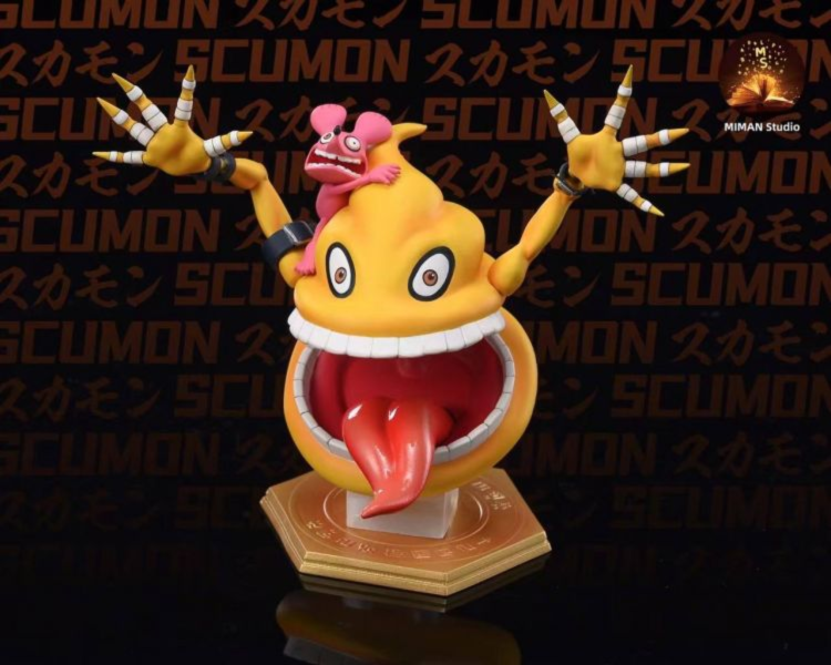 【補款】迷漫MIMAN Studio 數碼世界圖鑒系列第十八彈-第十九彈 大便獸 芝蒙獸 垃圾桶獸​ 