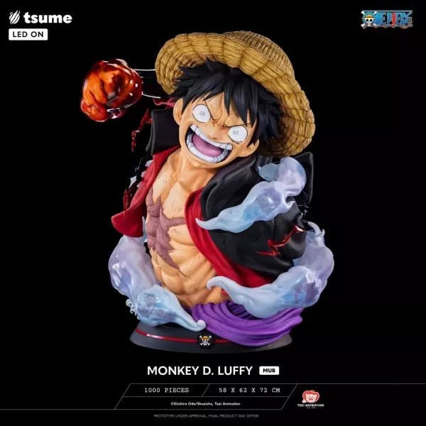 【補款-非預購者請勿下單】Tsume MUB One Piece 海賊王 蒙奇 D 魯夫 胸像 