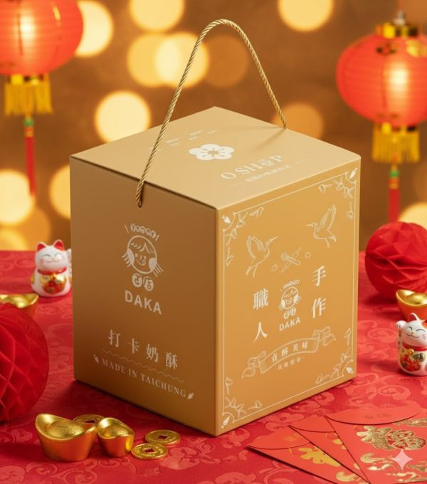 2026年新年禮盒－金運旺來 2026過年禮盒, 新年禮盒推薦, 2026春節伴手禮, 台中伴手禮推薦, 台中十大伴手禮, 早鳥預購優惠, 手工蛋捲禮盒, 減糖蛋捲, 企業送禮首選, 金運旺來, 走春送禮, OSHOP, ㄛ店, 鳳梨好運禮盒, 年節大宗採購