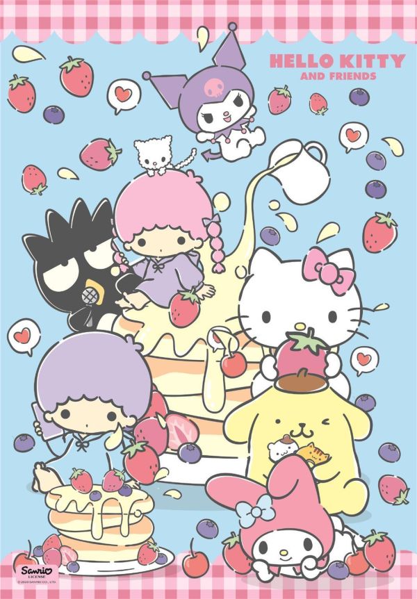 *預購248*義大利品牌 Clementoni / Hello Kitty 1 / 1000片 黑咖啡拼圖,拼圖,預購,Hello Kitty 1,Hello Kitty,凱蒂貓,可愛,三麗鷗角色,角色,特色,藝術家,藝術,主題,1000片,Clementoni,義大利品牌