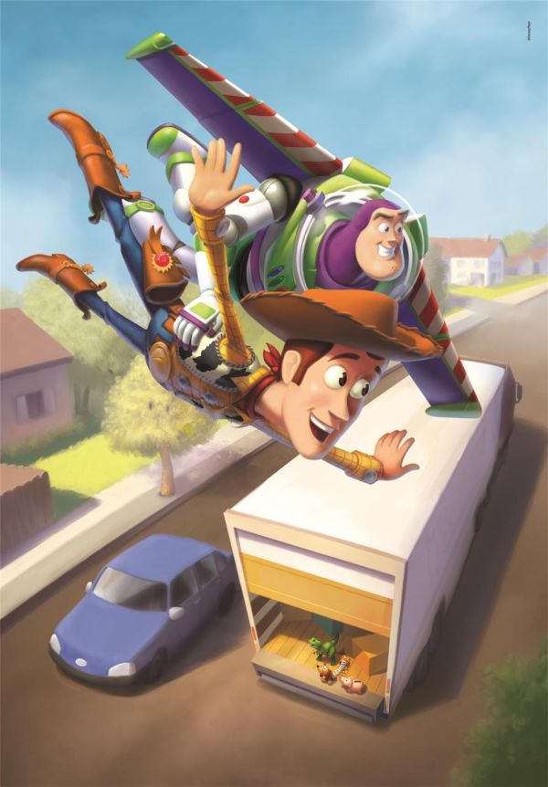 *預購248*義大利品牌 Clementoni / 玩具總動員 / 1000片 黑咖啡拼圖,拼圖,預購,玩具總動員,伍迪,巴斯光年,皮克斯,迪士尼,動畫,電影,角色,特色,藝術家,藝術,主題,1000片,Clementoni,義大利品牌