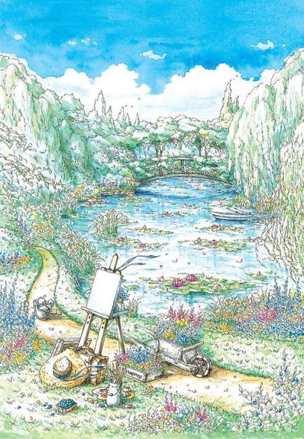 預購274*韓國品牌 Puzzle Korea / 莫內花園 / 500片 / 1000片 / 2000片迷你拼 黑咖啡拼圖,拼圖,預購,莫內花園,莫內,花園,畫家,蓮花池,夏日,花卉,鄉村,花園寫生,風景,創作,自然,細節豐富,鋼筆畫,水彩,光影,特色,藝術家,藝術,主題,500片,1000片,2000片迷你拼,PuzzleKorea,韓國品牌