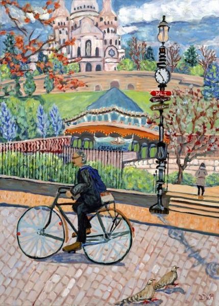 #現貨# 法國品牌 Grafika / Sacré Coeur - 聖心堂 / 500片 黑咖啡拼圖,拼圖,現貨,聖心堂,巴黎,歷史,文化,圓頂,石牆,生活,浪漫,旋轉木馬,色彩飽滿,細節豐富,建築,風格藝術,特色,藝術家,藝術,主題,500片,Grafika,法國品牌