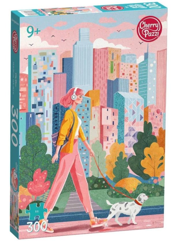 預購277*波蘭品牌 Cherry Pazzi / 都市氣息 / 300片 黑咖啡拼圖,拼圖,預購,都市氣息,都市,漫步,狗狗,柔和色調,城市,陪伴,都市風景,旅行,特色,藝術家,藝術,主題,300片,CherryPazzi,波蘭品牌