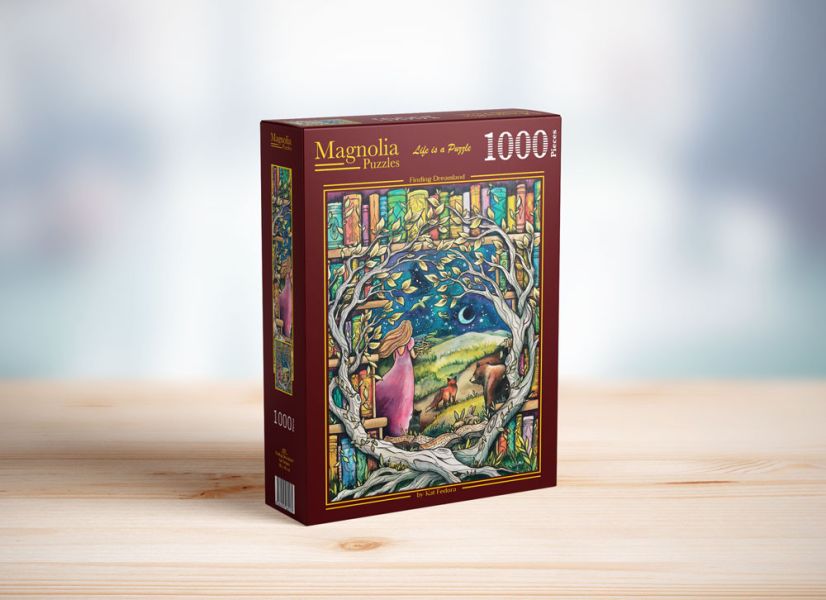 *預購208*土耳其品牌 Magnolia / 尋找夢境 / 1000片 黑咖啡拼圖,拼圖,預購,尋找夢境,夢境,星空,動物,夢幻,色彩,書籍,藝術細節,溫暖,意象,元素,層次,特色,藝術家,藝術,主題,1000片,Magnolia,土耳其品牌