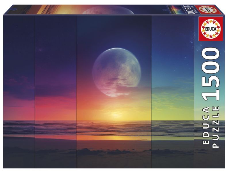 *預購250*西班牙品牌 Educa / 宇宙相位 / 1500片 黑咖啡拼圖,拼圖,預購,宇宙相位,宇宙,多重時空,神秘,色彩,層次,鏡面反射,柔和,美麗,特色,藝術家,藝術,主題,1500片,Educa,西班牙品牌