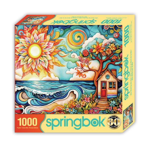 *預購213*美國品牌 Springbok / 海邊狂想 / 1000片 黑咖啡拼圖,拼圖,預購,海邊狂想,海邊,狂想,想像力,海浪,柔和色彩,寧靜細節,夜晚,美麗,元素,禮物,不規則拼片,特色,藝術家,藝術,主題,1000片,Springbok,美國品牌