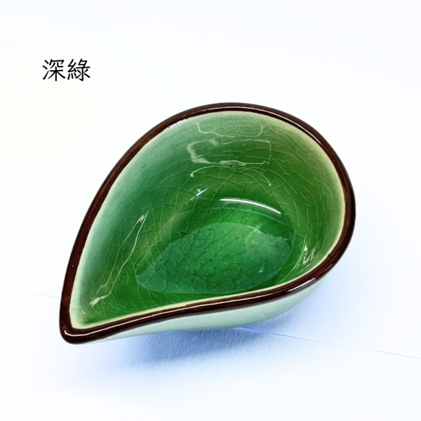【精油壺 陶瓶 碟】 冰裂釉 造型精美 
