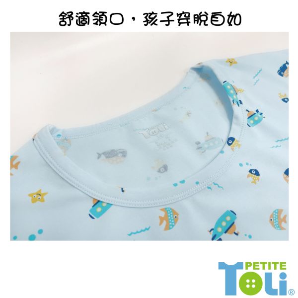台灣製男童純棉短袖套裝 