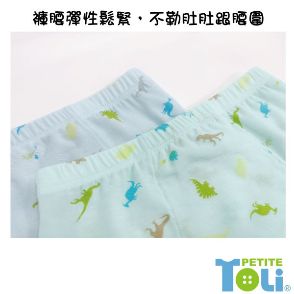(單件)台灣製男童萊賽爾三角內褲(藍/綠) 