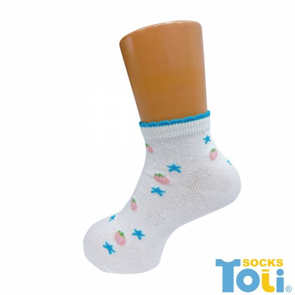 TOLI防滑童襪17~22cm 